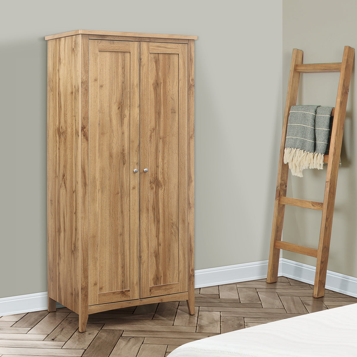 Hampstead 2 Door Wardrobe - Birlea