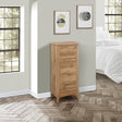 Hampstead 5 Drawer Tall Chest - Birlea
