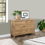 Hampstead 6 Drawer Chest - Birlea