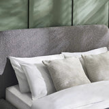 Hannah Boucle Fabric Bed Frame - Julian Bowen