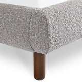 Hannah Boucle Fabric Bed Frame - Julian Bowen