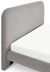 Hannah Boucle Fabric Bed Frame - Julian Bowen