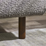 Hannah Boucle Fabric Bed Frame - Julian Bowen