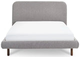 Hannah Boucle Fabric Bed Frame - Julian Bowen