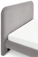 Hannah Boucle Fabric Bed Frame - Julian Bowen