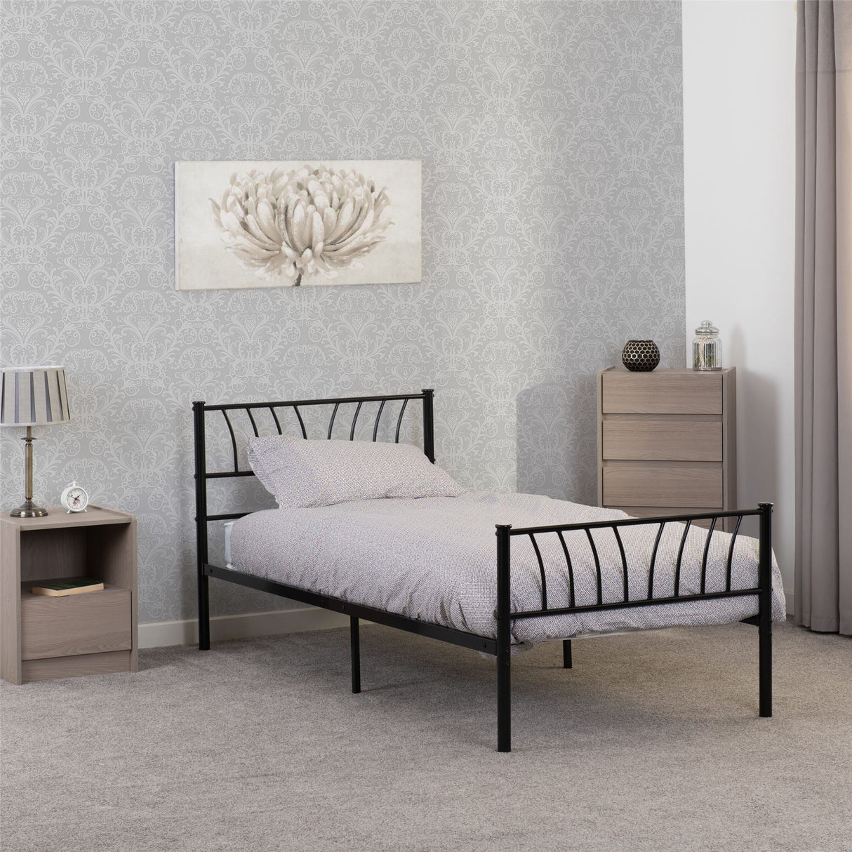 Harlow 3ft Bed - Seconique
