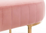 Harrogate Velvet Bench - Julian Bowen