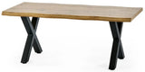 Harvey Wave Edge Coffee Table - Julian Bowen