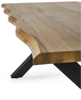 Harvey Wave Edge Coffee Table - Julian Bowen