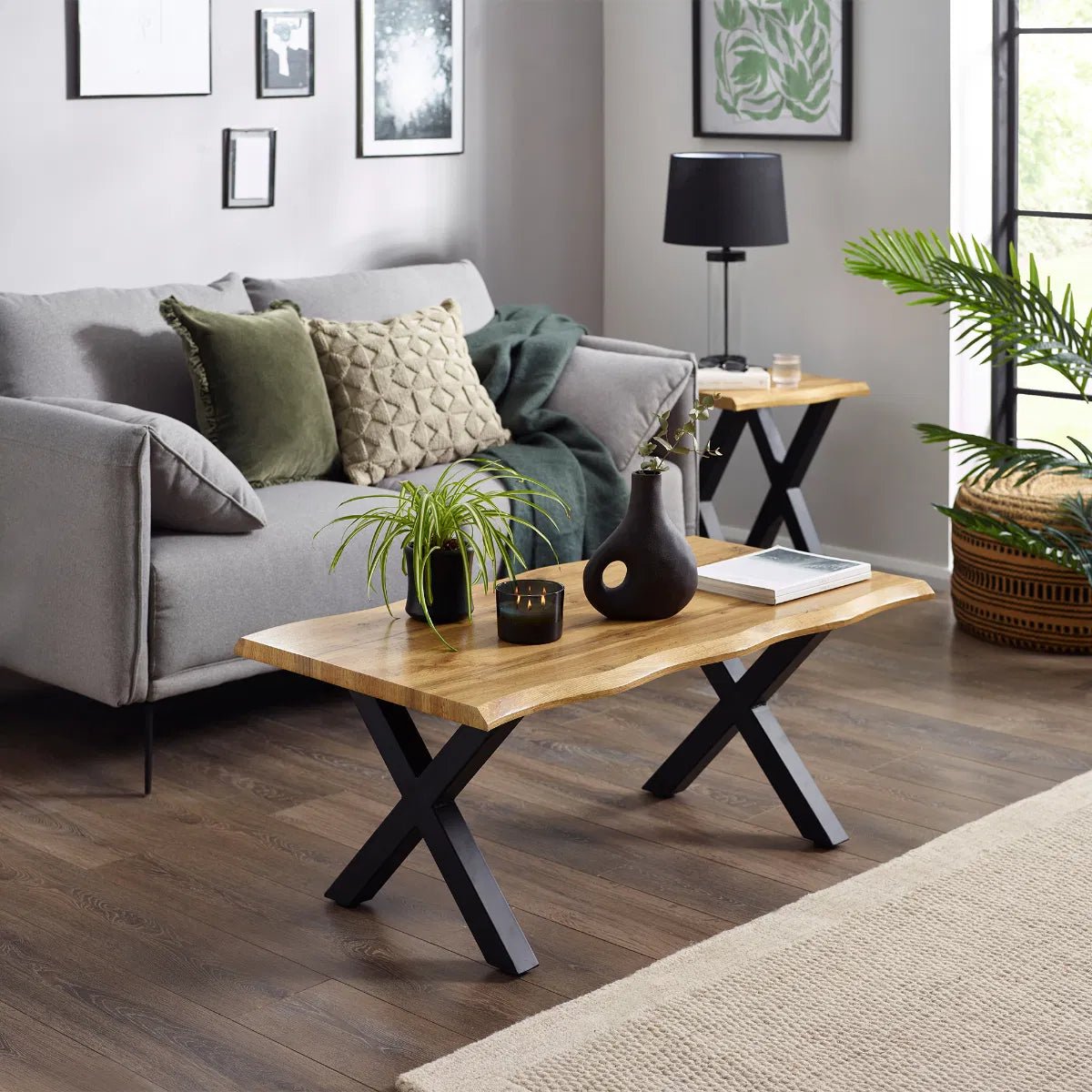 Harvey Wave Edge Coffee Table - Julian Bowen