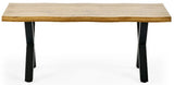 Harvey Wave Edge Coffee Table - Julian Bowen