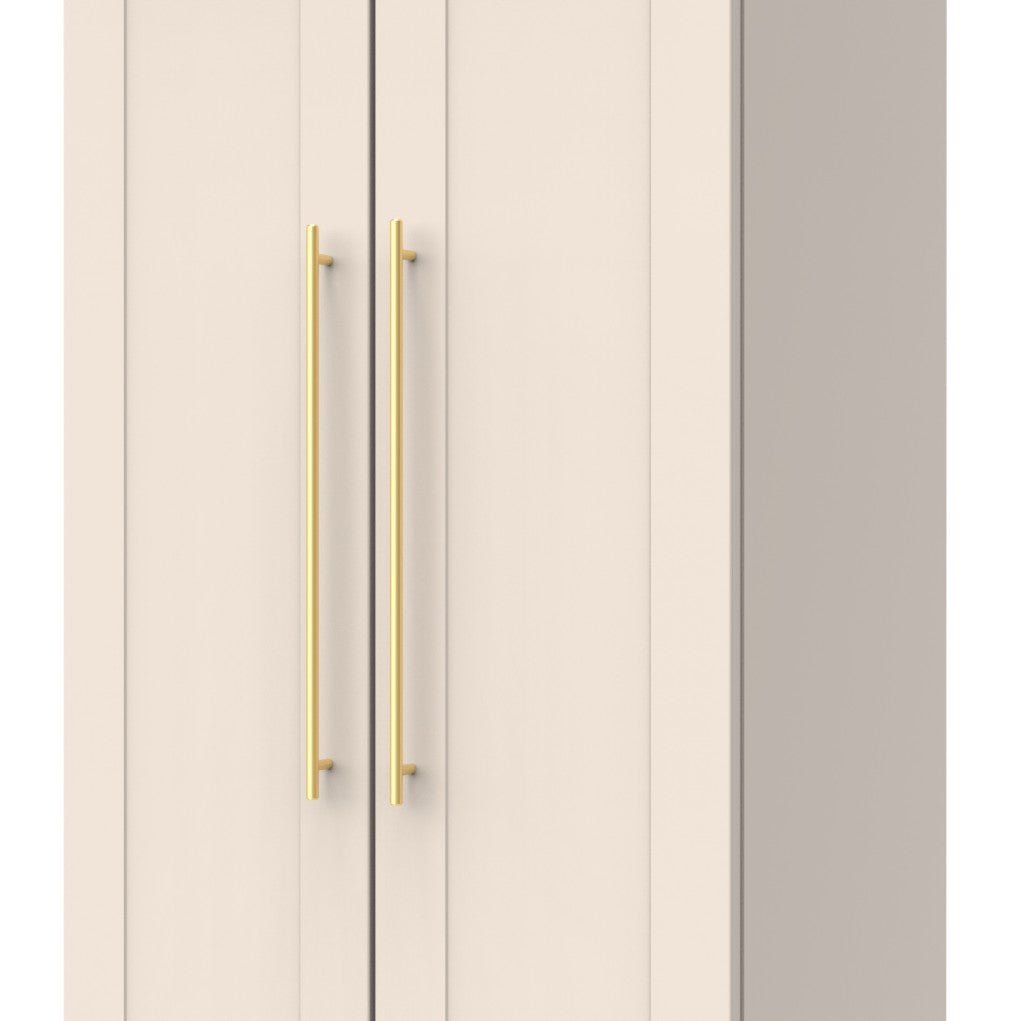 Haworth 2 Door 2 Drawer Wardrobe - Welcome Furniture