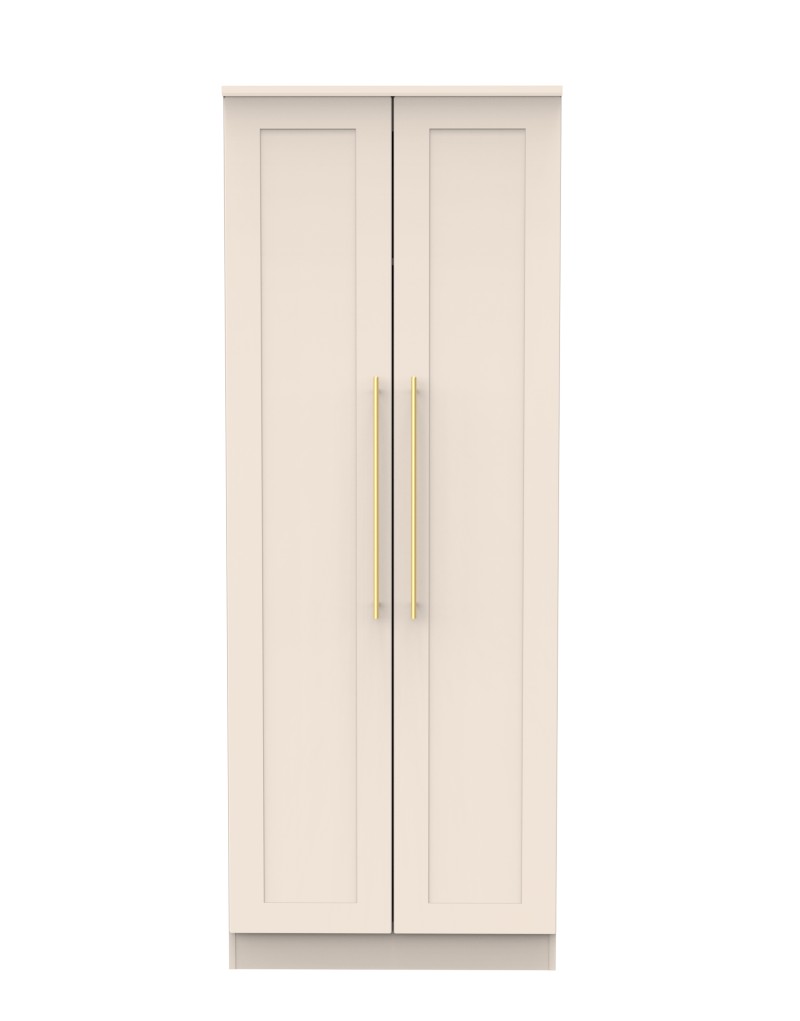 Haworth 2 Door Wardrobe - Welcome Furniture