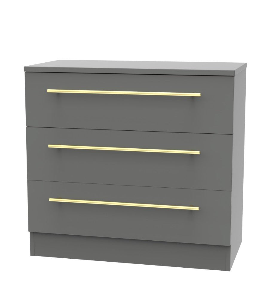Haworth 3 Drawer Chest - Welcome Furniture