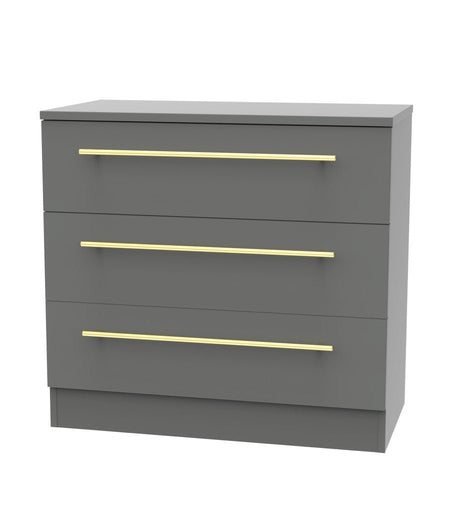 Haworth 3 Drawer Chest - Welcome Furniture