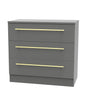 Haworth 3 Drawer Chest - Welcome Furniture
