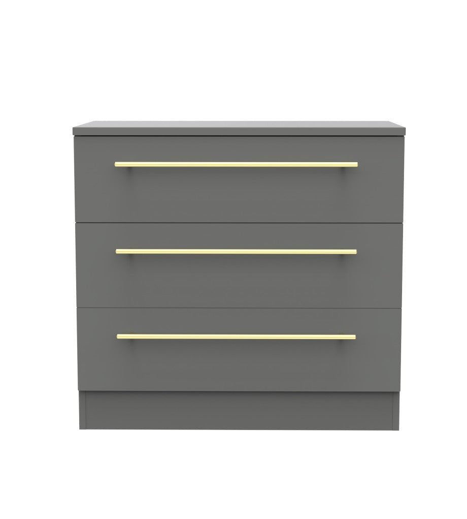 Haworth 3 Drawer Chest - Welcome Furniture