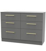 Haworth 6 Drawer Midi Chest - Welcome Furniture
