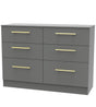 Haworth 6 Drawer Midi Chest - Welcome Furniture