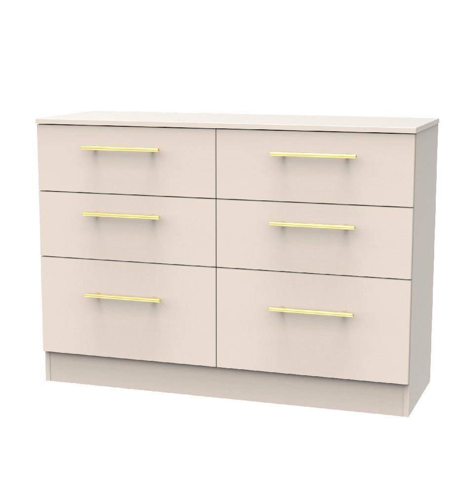 Haworth 6 Drawer Midi Chest - Welcome Furniture