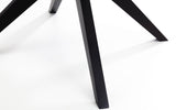 Hayden Dining Table & 4 Luxe Chairs - Julian Bowen