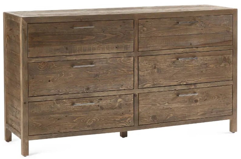 Heritage 6 Drawer Wide Chest - Julian Bowen