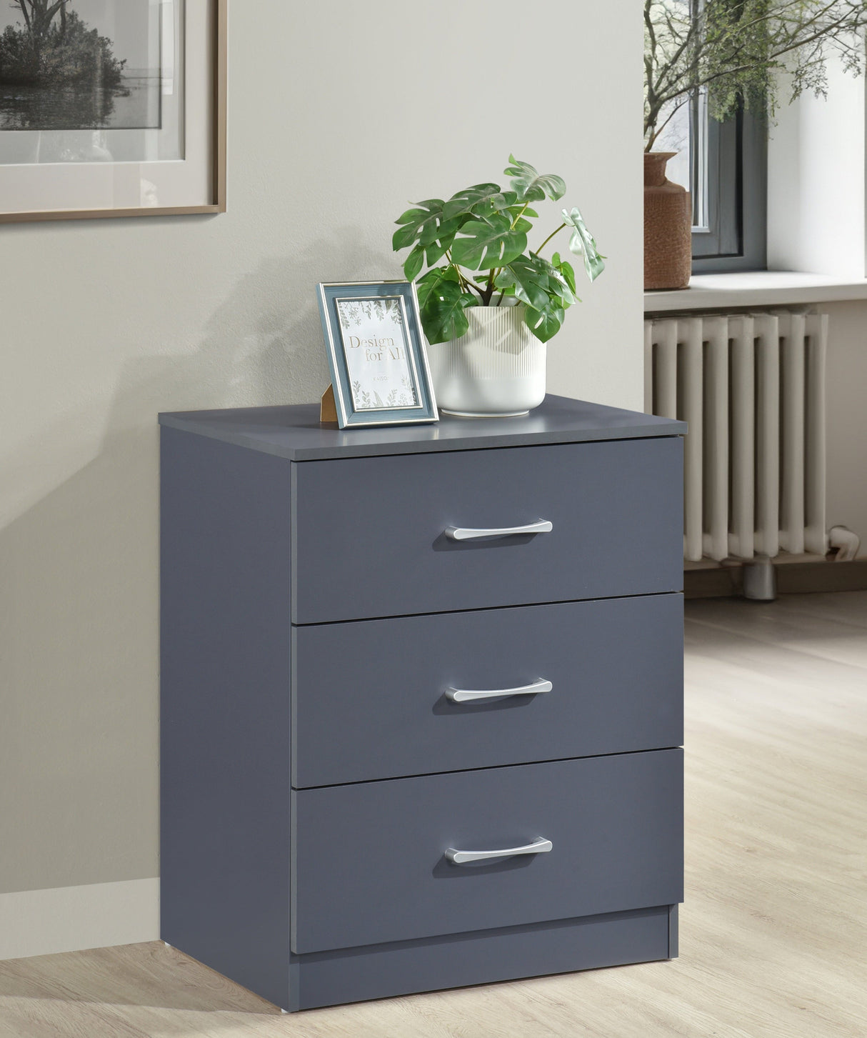 Highbury 4 Piece Bedroom Set With 2 Door Double Wardrobe - Swish Furniture