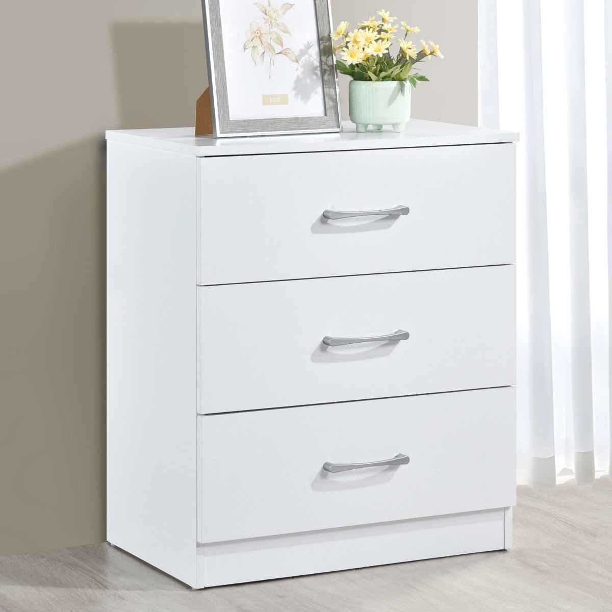 Highbury 4 Piece Bedroom Set With 2 Door Double Wardrobe - Swish Furniture
