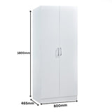 Highbury 4 Piece Bedroom Set With 2 Door Double Wardrobe - Swish Furniture