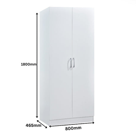 Highbury 4 Piece Bedroom Set With 2 Door Double Wardrobe - Swish Furniture