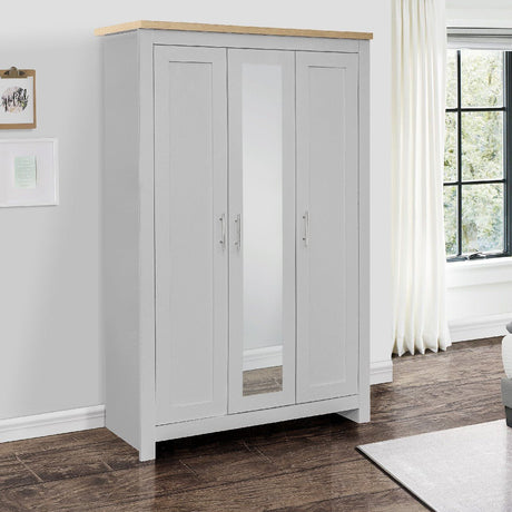 Highgate 3 Door Mirrored Wardrobe - Birlea