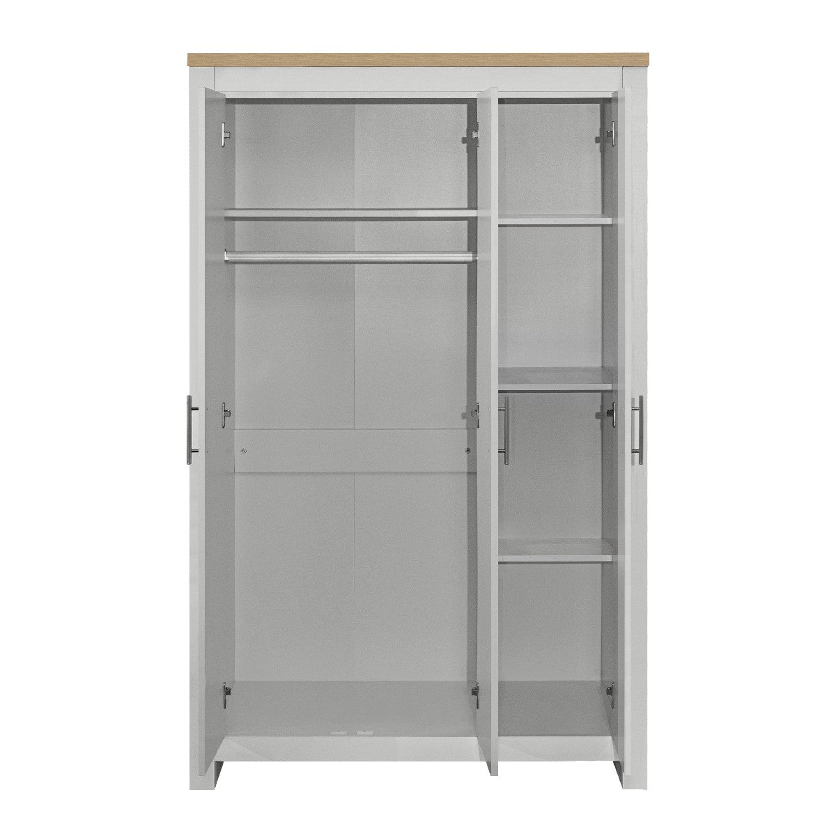 Highgate 3 Door Mirrored Wardrobe - Birlea