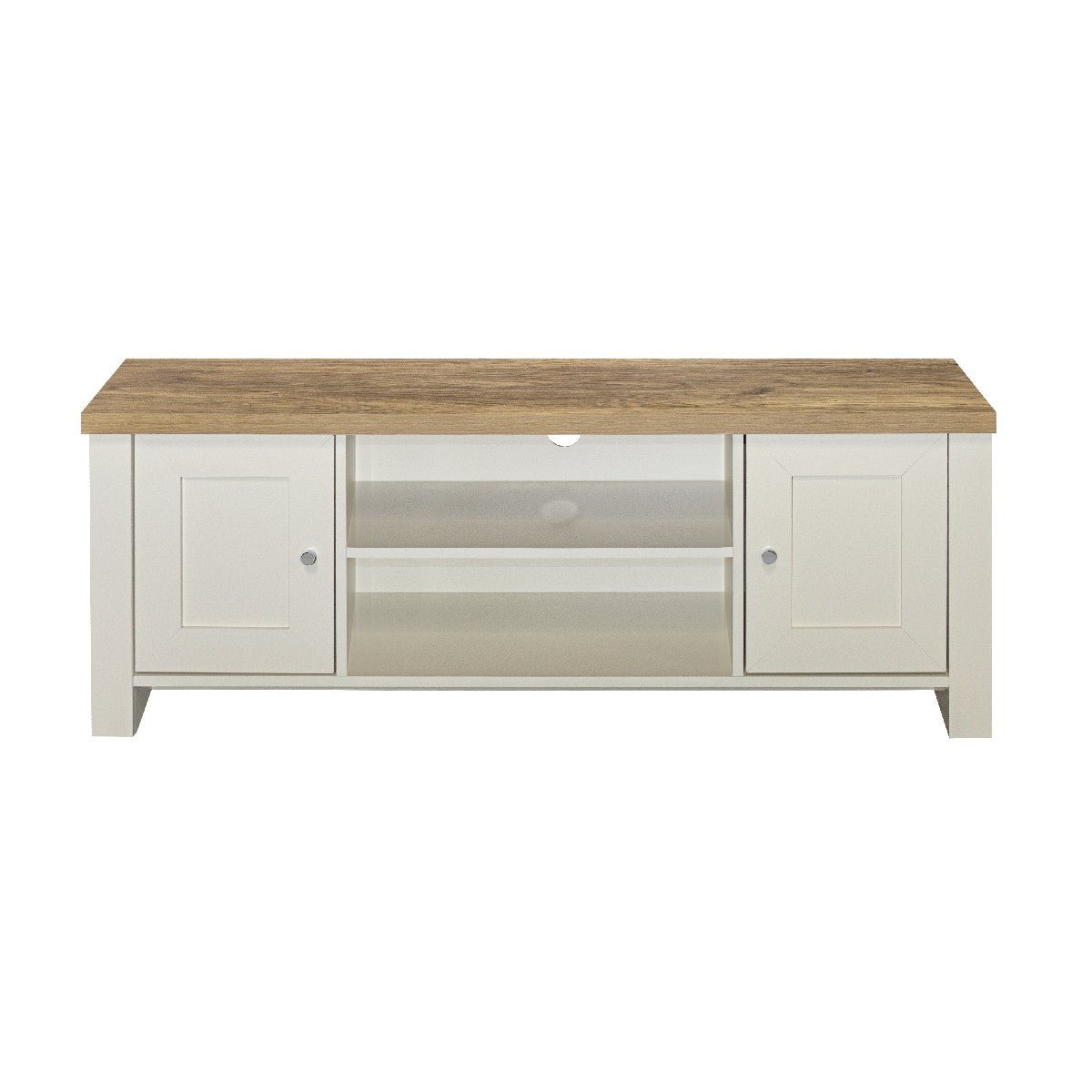 Highgate Large 2 Door TV Unit - Birlea