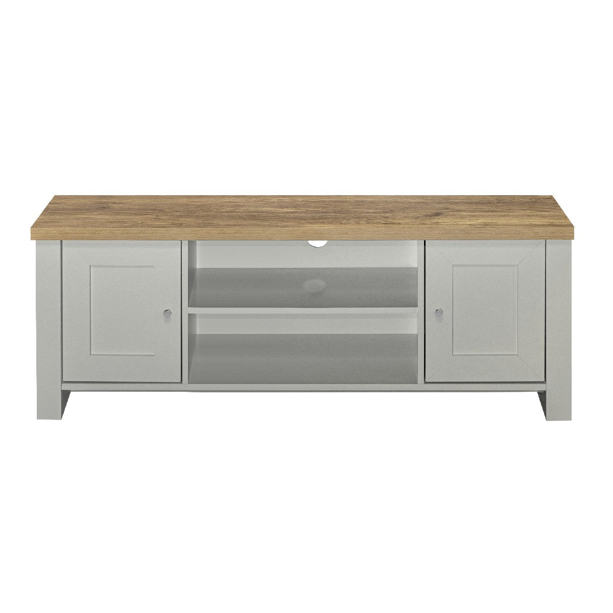 Highgate Large 2 Door TV Unit - Birlea