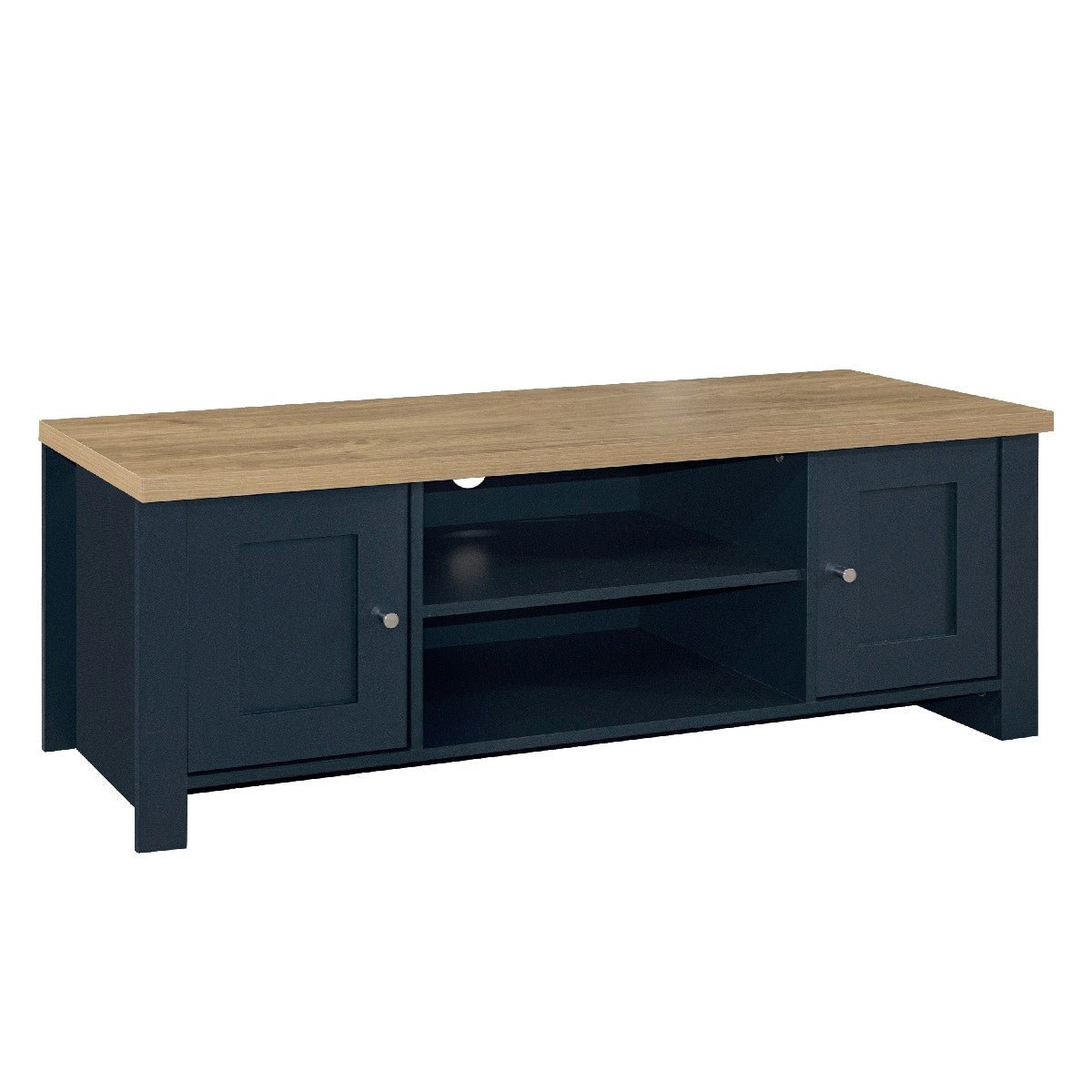 Highgate Large 2 Door TV Unit - Birlea