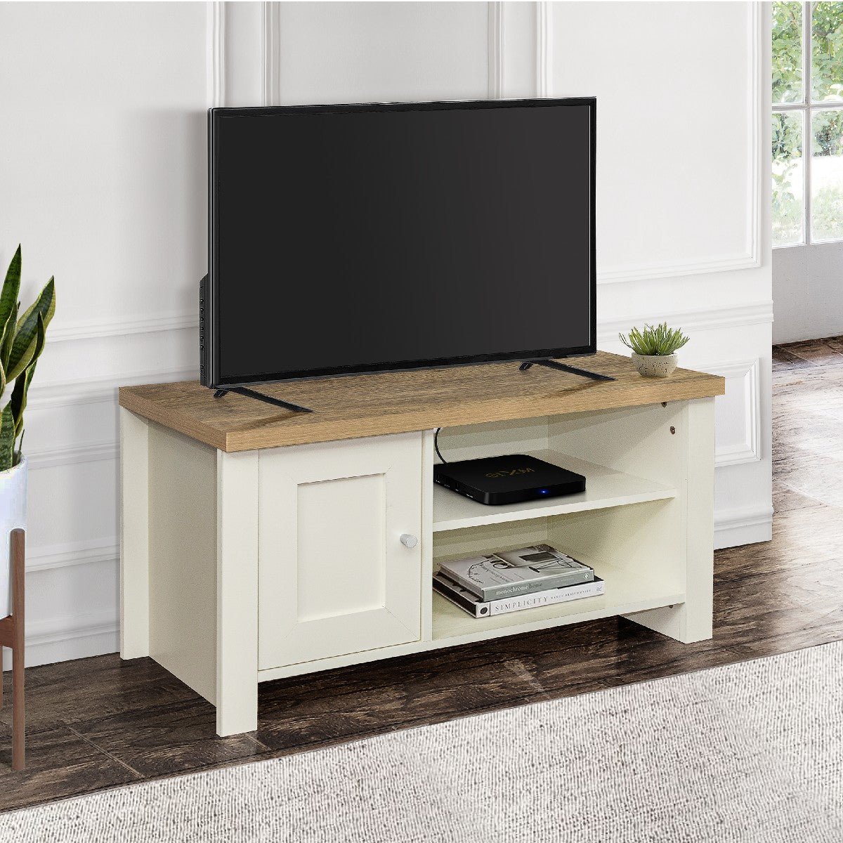 Highgate Small 1 Door TV Unit - Birlea