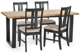 Hilton Rectangular Dining Table - Julian Bowen