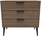 Shanghai 3 Drawer Chest with Black Legs