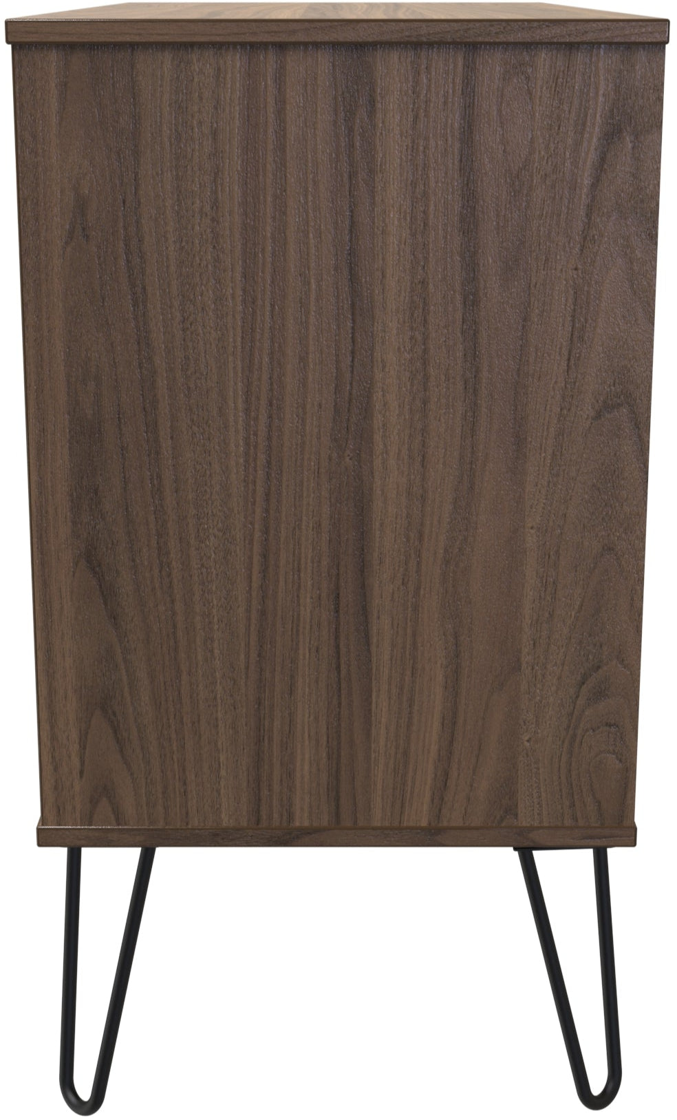 Shanghai 3 Drawer Chest with Black Hairpin Legs