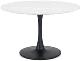 Holland Round Pedestal Table & 4 Delaunay Chairs - Julian Bowen
