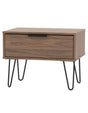 Hong Kong 1 Drawer Midi Chest with Hairpin Legs - Welcome Furniture