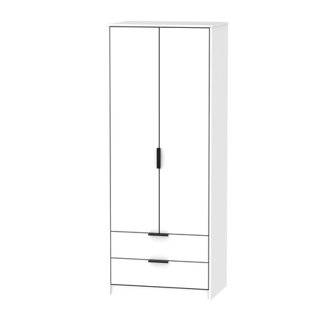 Hong Kong 2 Door 2 Drawer Wardrobe - Welcome Furniture
