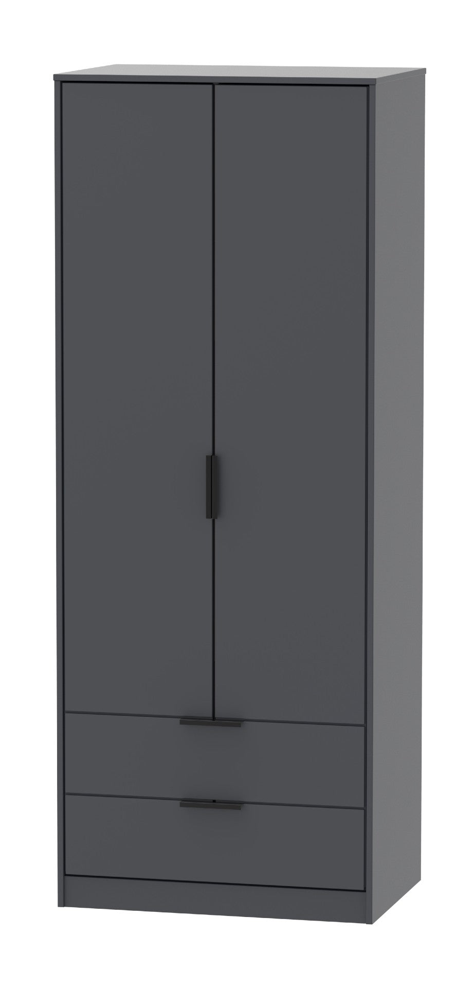 Hong Kong 2 Door 2 Drawer Wardrobe - Welcome Furniture