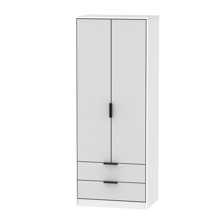 Hong Kong 2 Door 2 Drawer Wardrobe - Welcome Furniture