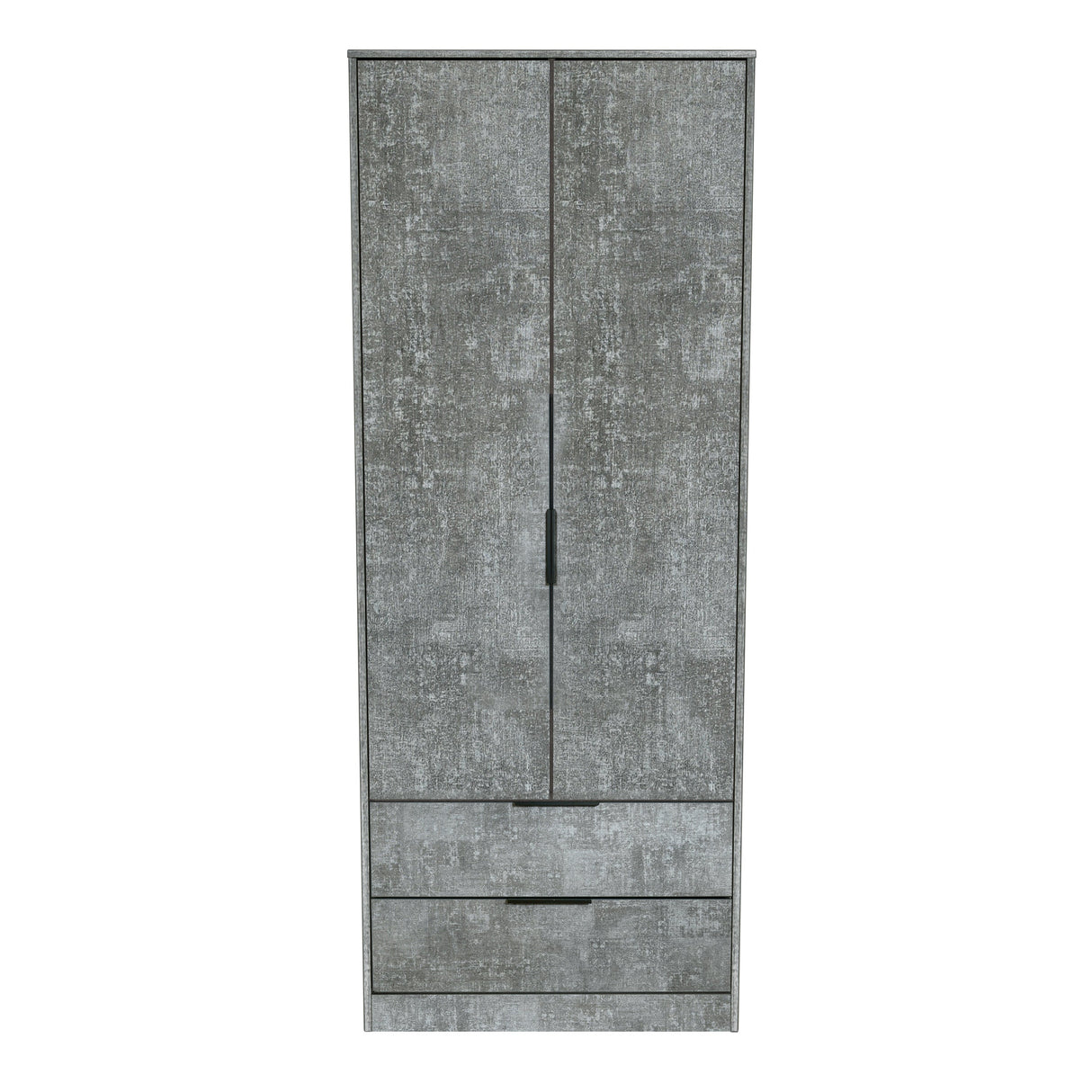 Hong Kong 2 Door 2 Drawer Wardrobe - Welcome Furniture