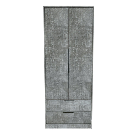 Hong Kong 2 Door 2 Drawer Wardrobe - Welcome Furniture