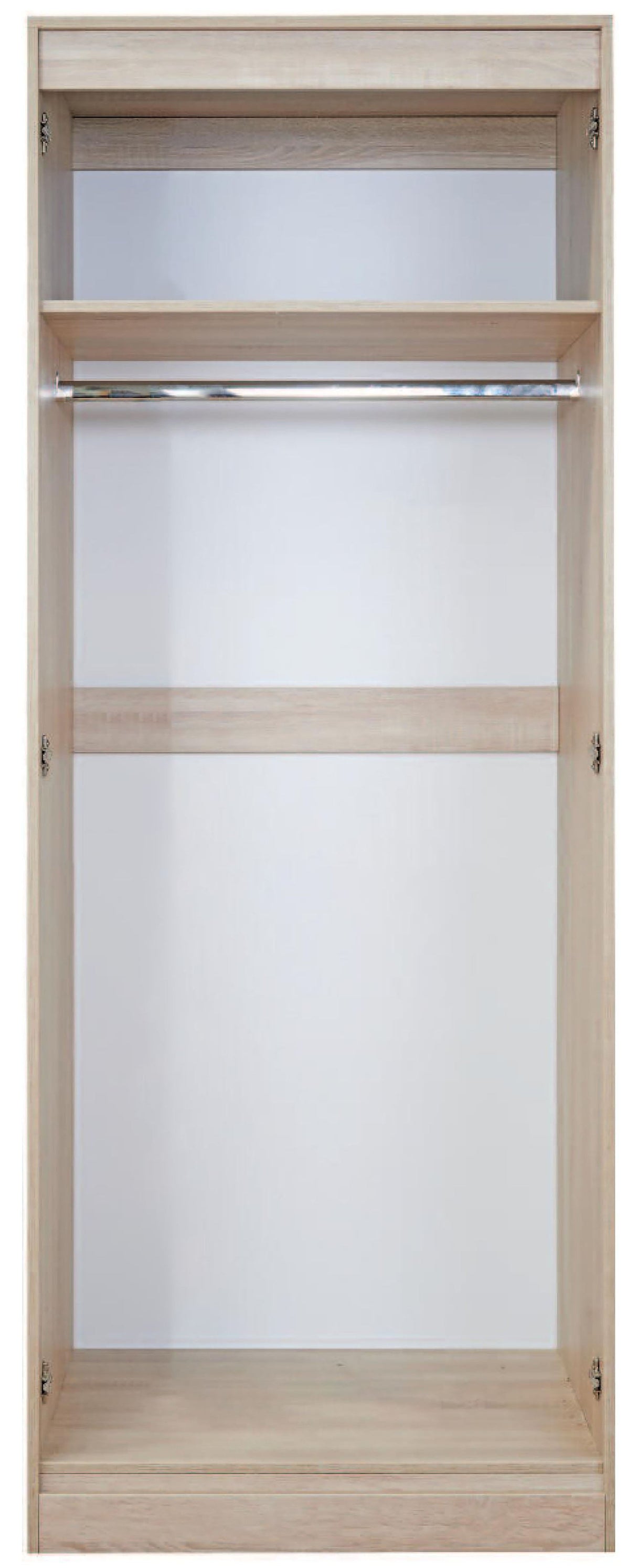 Hong Kong 2 Door 2 Drawer Wardrobe - Welcome Furniture