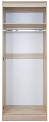 Hong Kong 2 Door 2 Drawer Wardrobe - Welcome Furniture
