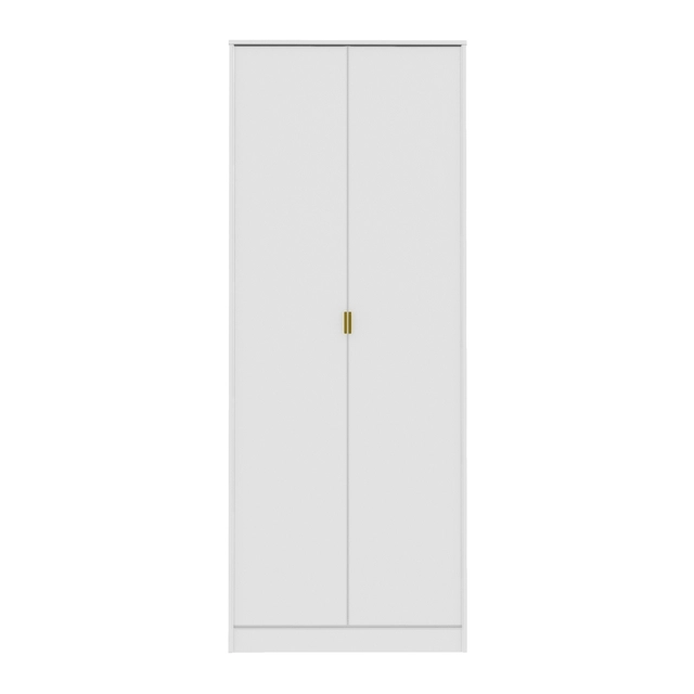 Hong Kong 2 Door 2 Drawer Wardrobe - Welcome Furniture