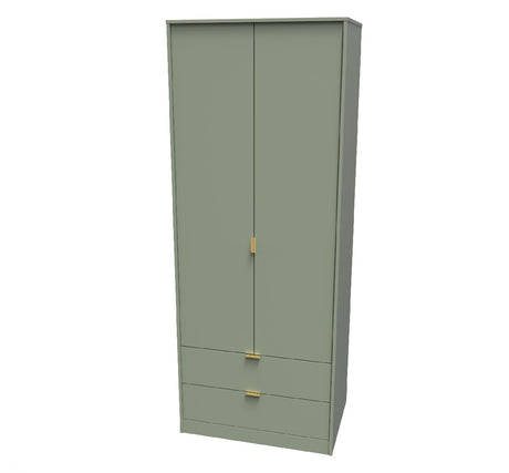 Hong Kong 2 Door 2 Drawer Wardrobe - Welcome Furniture